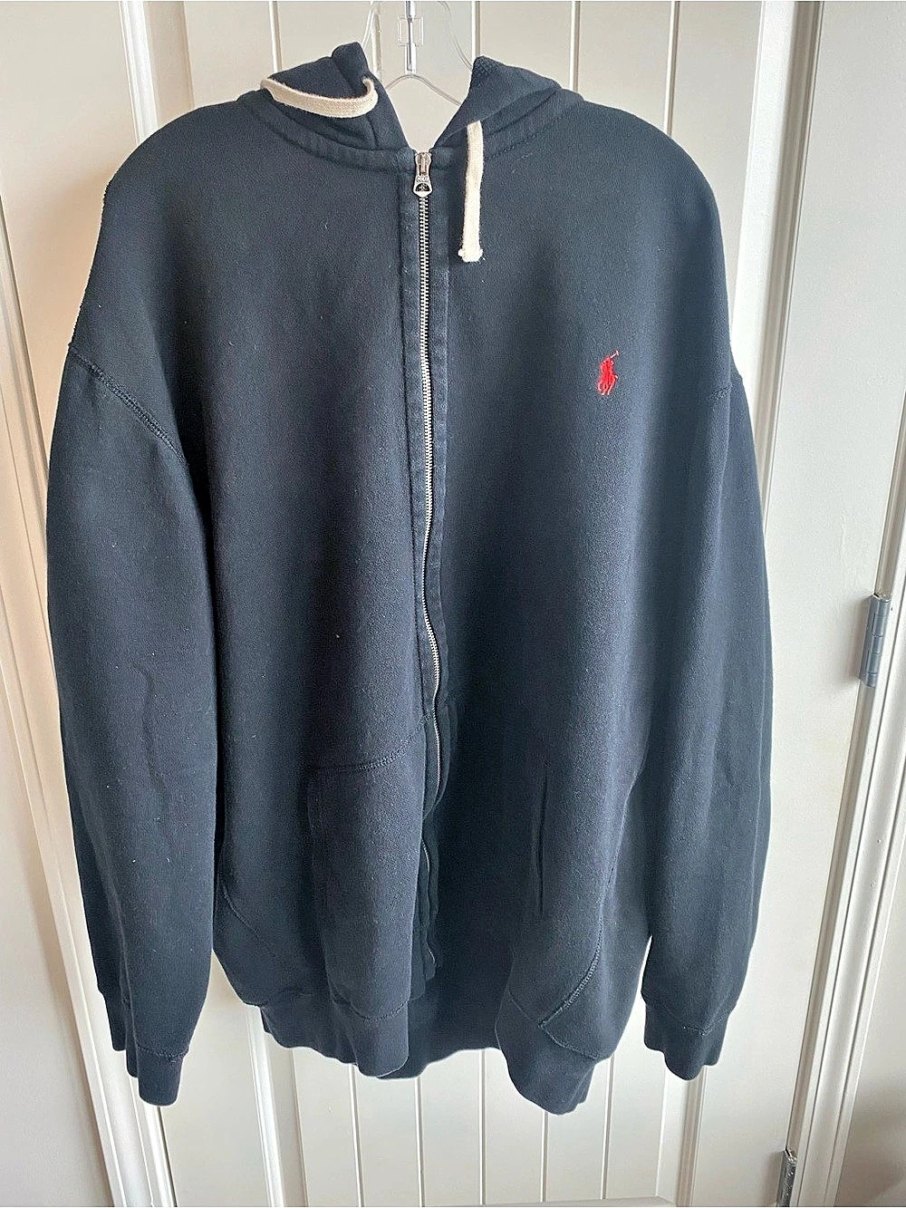 Polo Ralph Lauren Big & Tall Classic Fleece Full-Zip Hoodie Black 3XL